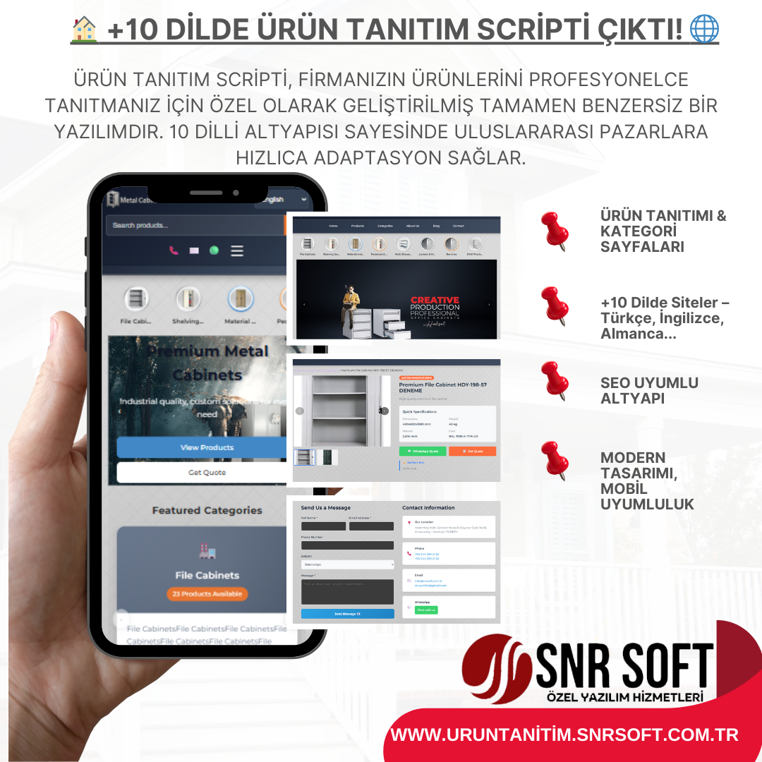 Ürün Tanıtım Scripti